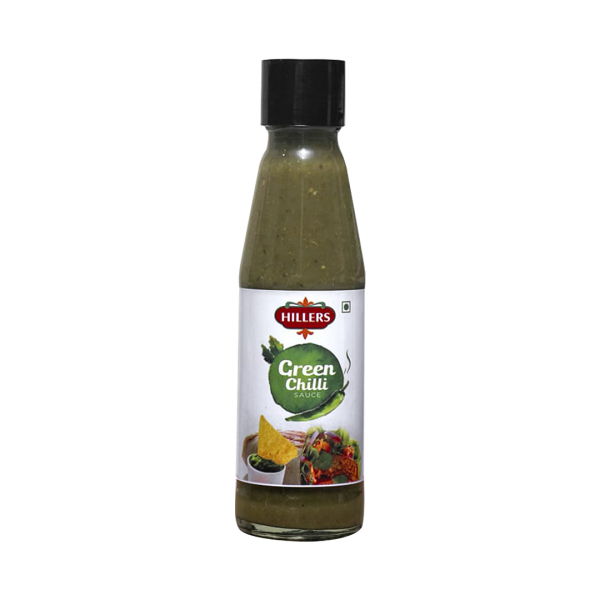 Hillers Green Chilli Sauce 190Gm